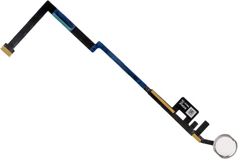 T Phael White Home Button Replacement for iPad 5th Gen 2017 and 6th Generation 2018, Incl Flex Cable