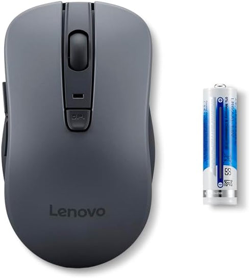 Lenovo WL310 5.0, Bluetooth Silent Mouse, Ergonomic, Adjustable DPI, Silent Clicks, Bluetooth Portable for Windows