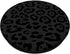 Leopard Print Black And White Cheetah Animal For Women Girls PopSockets Standard PopGrip