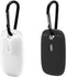 Protection Case for Tile Pro 2022 Tracker, 4Pack Silicone Soft Cover with Keychain, Black & White