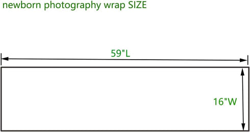Newborn Photography Wrap Boy Girl Baby Photo Wraps, Stretch Crochet Blanket Props (Coffee)