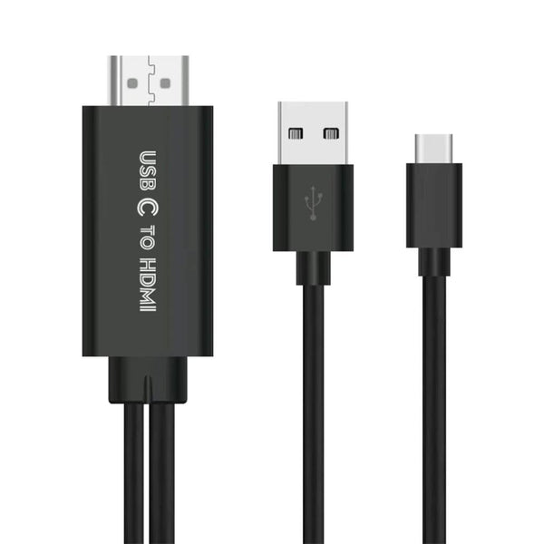 Selna USB C to 4K HDMI Adapter AV Cable TV Video Hub Compatible