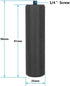 CAMVATE 1/4'' 1368 Camera Grip SLR DSLR Stabilizer for LCD Field Monitor,LED Flashlite Black