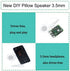 Portable 3.5mm External Speakers, Plug in Speaker with Audio Cable, Energy Saving Mini Speaker for MP3, MP4