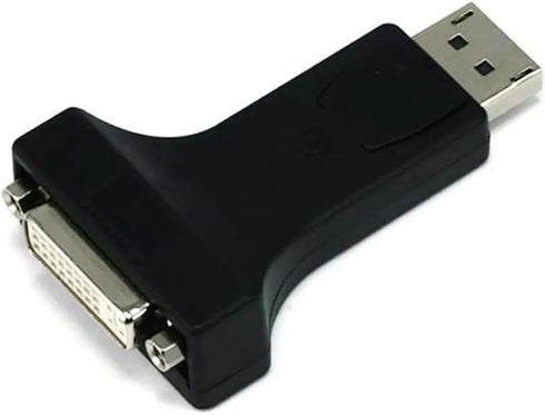 Monoprice DisplayPort Male to DVI-D Female Adapter, Single Link, Black