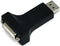 Monoprice DisplayPort Male to DVI-D Female Adapter, Single Link, Black