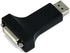 Monoprice DisplayPort Male to DVI-D Female Adapter, Single Link, Black