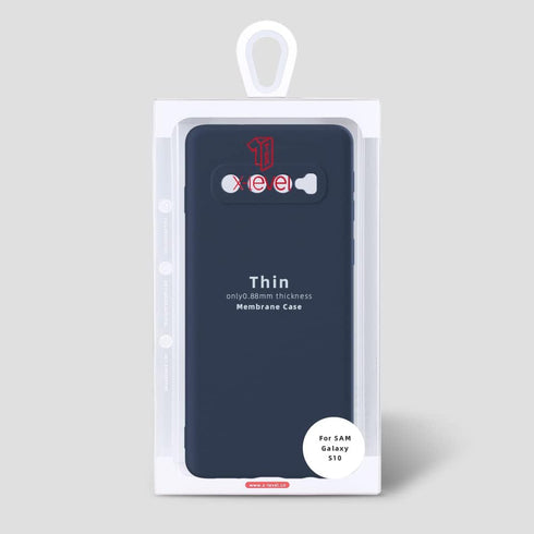 X-level Dynamic Series Ultra-Thin Soft Silicone Case for Samsung Galaxy S10 Blue