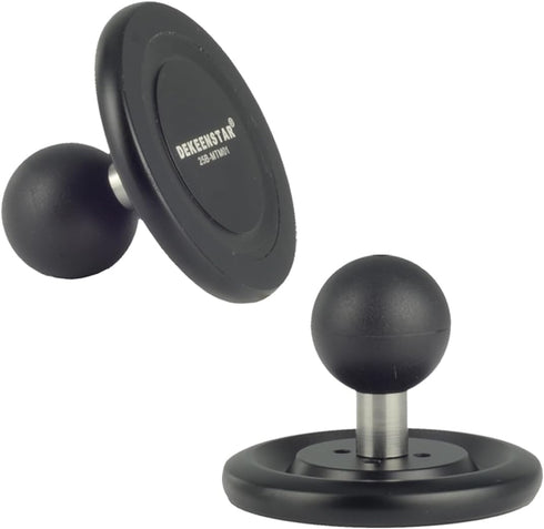 DEKEENSTAR 1 inch 17/16/15/14/13/12 Magnetic Phone Holder Base with B Size Ball for Magsafe iPhone Compatible with RAM