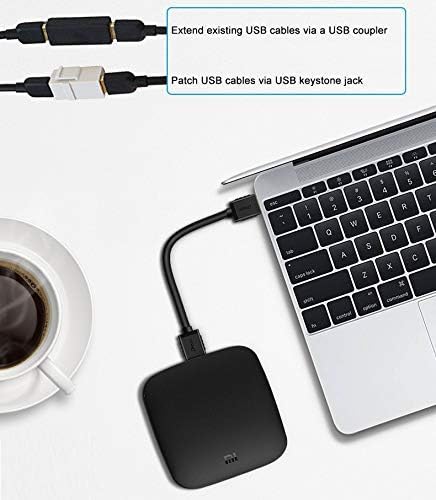 DTech 3 ft Black USB 3.0 Type A to A Male to Male High Speed Data Cable