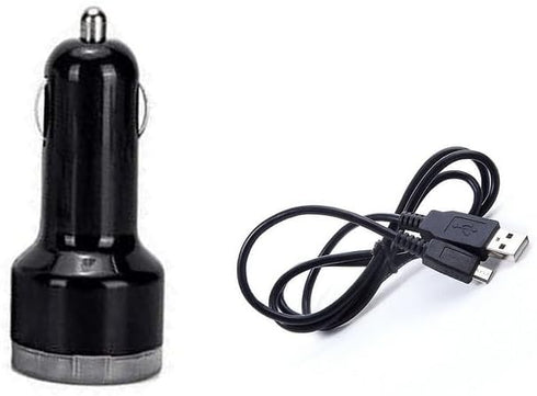 Kircuit Car 5V DC Adapter Charger + Micro USB Cable Cord Compatible with