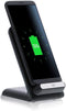 Xtreme Wireless WC8-1006-BLK - Black Desktop Wireless Charger with Qi Compatibility