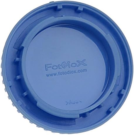 Fotodiox Blue Designer Body Cap - Compatible with Nikon F-Mount Cameras
