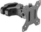 Amer Universal Bracket Pole Mount with Removable 75mm and 100mm VESA Plate, Fits
