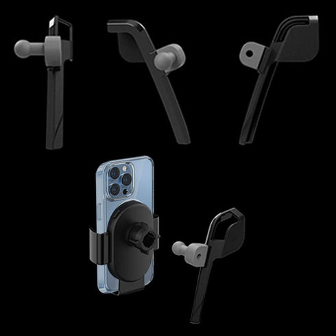 FICS Mobile Cell Phone Holder for BMW X5(G05) X6(G06) 2023, Customized Adjustable Phone Holder Mount for all iPhone