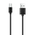 10mm PKPOWER New DC Extra Long Tip Micro USB Charger Cable Cord for Charging Power Bank, black