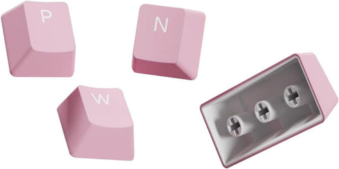 Catekro PBT Keycaps, 104 Keys Standard Doubleshot Keycap Set, OEM Profile, Translucent Keycaps for DIY Mechanical