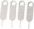 200pcs Housoutil Pin Eject Tool for Sim Tray Extraction Lightweight Mobile Phone Remover Compatible Smartphones Tablets