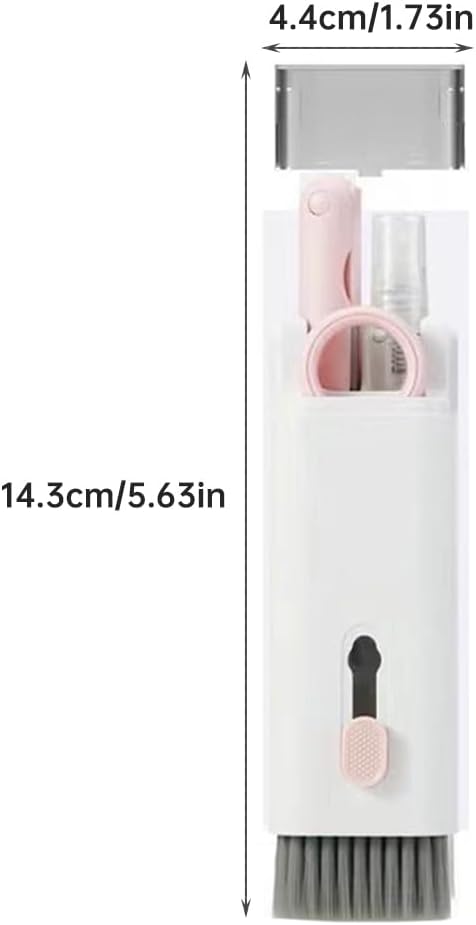 Loyanger 7 1 in Electronic Cleaner Kit,Keyboard Cleaner Laptop Monitor Computer Keyboard Brush for Earphones Mobile