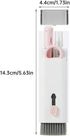 Loyanger 7 1 in Electronic Cleaner Kit,Keyboard Cleaner Laptop Monitor Computer Keyboard Brush for Earphones Mobile