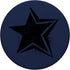 PopSockets Swappable PopGrip, Black Star Cyber Y2K Aesthetic Downtown Girl Mcbling