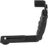 L-Shape Flash Bracket with Dual Flash Cold Shoe Mount, Versatile for Camcorder, Microphone, DSLR