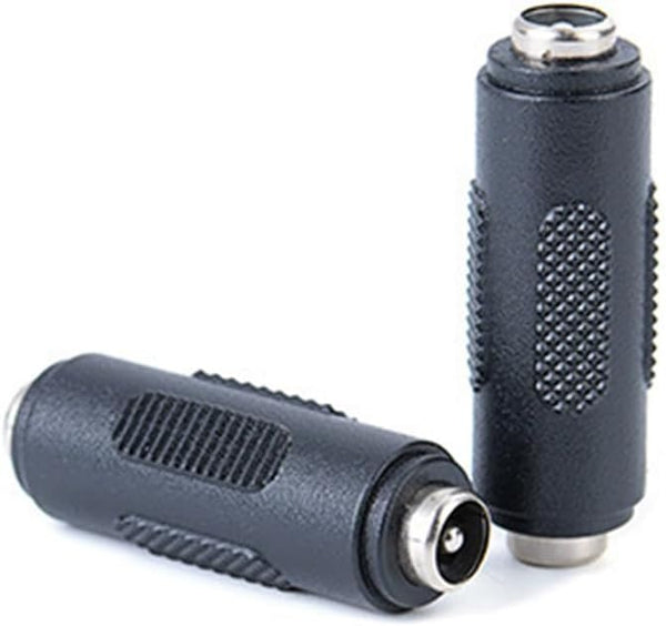 Artilits 2pcs 2.1x5.5mm CCTV Camera DC Power Adapter, 12V DC Power 5.5mm X