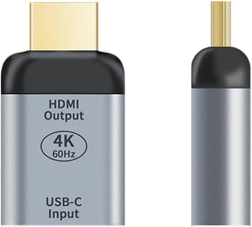 xiwai USB 3.1 USB-C to HDMI Adapter, Type C USB Female to HDMI Male Sink, 4K 1080p 60hz Compatible with TV, Display