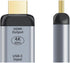 xiwai USB 3.1 USB-C to HDMI Adapter, Type C USB Female to HDMI Male Sink, 4K 1080p 60hz Compatible with TV, Display