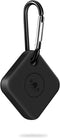 SaharaCase Silicone Case for Tile Mate - Rugged Protection with Carabiner Clip, Shockproof Bumper, Antislip Grip - Black