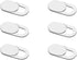 Generic 5 10, (10 Webcam Cover Sticker Slide - Camera Privacy Security Protect for Phone Laptop, Black or White