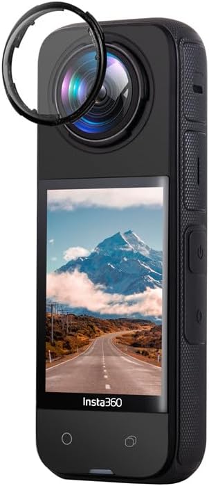 Lens Guard/Lens Protective Cover for Insta3A60 X4, 9H Hardness High Transmittance,Waterproof Dustproof
