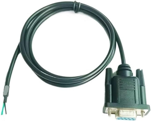 VCALDGFZ 9 DB9 3-Pin Cable(1m) Satellite Receiver Firmware Update Flash Cable Pin Female to Terminal Update Upgrade
