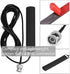 30MHz-1200MHz Mobile Radio Antenna Wide-Band Receive Scanner Antenna with BNC Connector for Car Audio