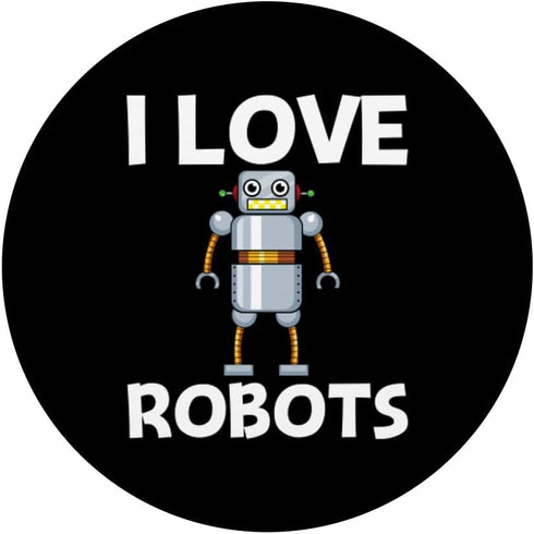 PopSockets Swappable PopGrip Cool Robot Design For Men Women Robotics Science Engineer