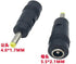 10pcs DC Power Adapter 5.5x2.1mm Female Jack to 4.0x1.7mm Male Plug Electrical Socket Adapter Plug Converter
