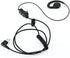 Walkie Talkie Swivel Earpiece with Microphone and PTT, Compatible with Motorola CLS1410, CLS1100 (1 Pack)