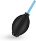 Rubber Air Blower Pump Dust Cleaner for Lens CCD Camera - Black