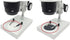1pc Stereo Microscope White Black Working Board, Round Plastic Plate Diameter 60mm 95mm 100mm