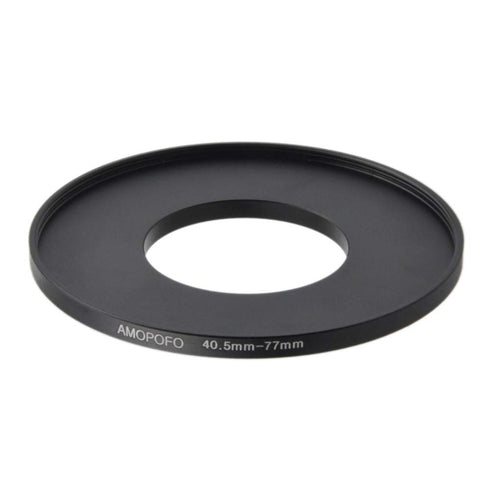 40.5mm to 77mm Step Up Ring Filter Adapter for UV, ND, CPL, Metal Step Up Ring