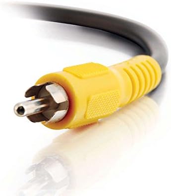 C2G 40456 Value Series Composite Video Cable, Black, 50 Feet (15.24 Meters)