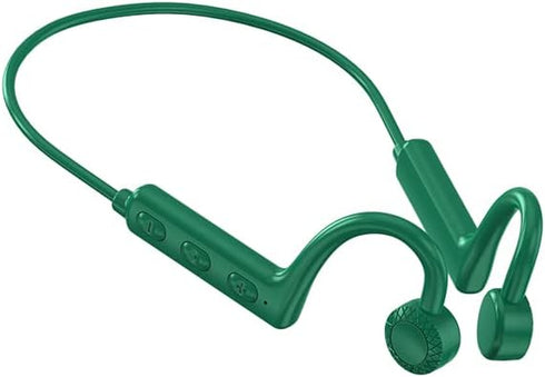 Sports Bone Conduction Bluetooth Headset, Sweatproof Waterproof Wireless Earphones for Running, Gym, Hiking, Cycling
