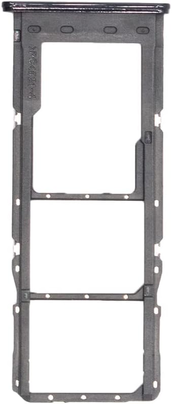 MMOBIEL A23 4G Dual SIM Card Slot Tray Holder Replacement Compatible with Samsung Galaxy - Incl. Sim Pin - Black
