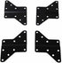 VideoSecu Mount Adapter Plate for LED LCD Plasma 3D TV Wall Mount Bracket, VESA 200 to 400