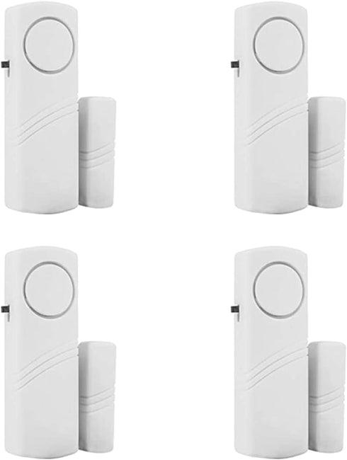 4 Pack Window Alarm Door Alarm for Home Security System, Pool Door Alarm for Kids Safety Toddler