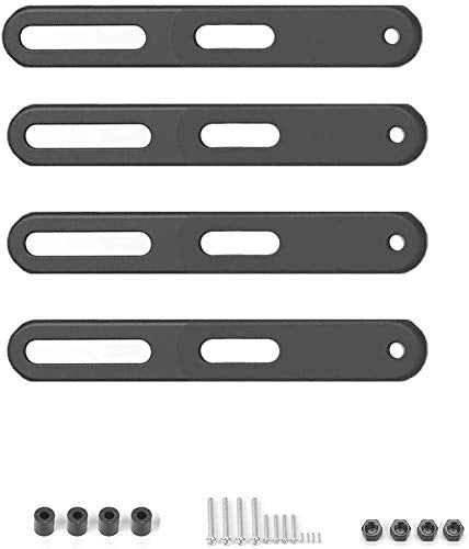 Mount Plus 201F Adapter Bracket for VESA 200x200mm to 400x400mm and 300x300mm (Fits 32" to 55" TVs)