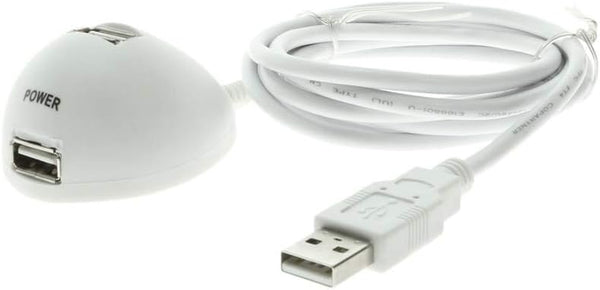 CABLEMAX 6ft. USB 2.0 Docking Extension Cable PC and Mac