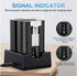 Replacement Battery with Charger Station for Ring-Doorbell Camera 1 and 2, Spotlight Camera, Rechargeable Lithium