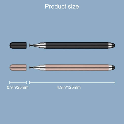 Capacitive Stylus Pens for Touch Screens - 2 in 1 Universal Stylus Pen for iPad, iPhone, Tablets, Samsung Galaxy (2