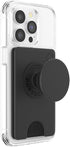 PopSockets Phone Wallet - Black, Phone Card Holder, No Grip Wallet